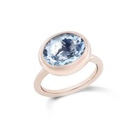 Anello Fiore Roberta srl Donna Pop in Oro rosa Topazio FA4406R56
